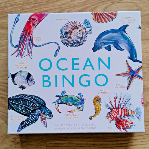 Ocean bingo board game - ocean,