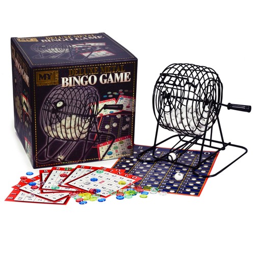 Deluxe metal bingo game - m.y,