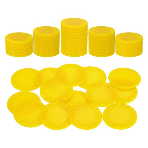 100pcs plastic poker - 1.5",