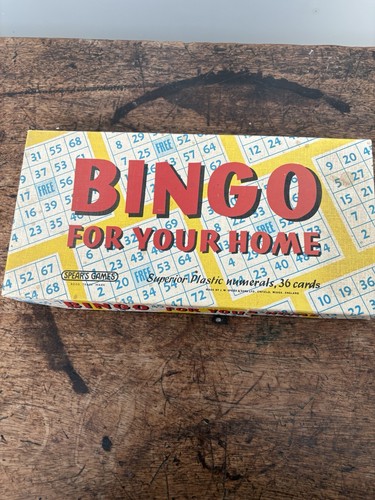 Vintage spears bingo - vintage,