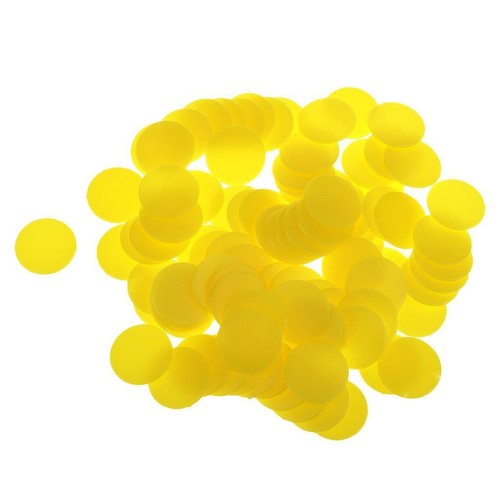 100x coloured plastic - 100x,