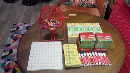 Complete bingo set wheel - bingo,