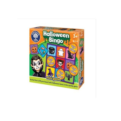 Kids halloween bingo game - kids,