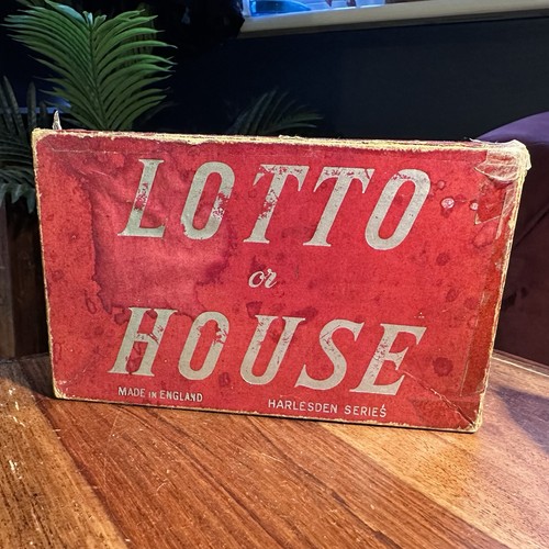 1930s lotto house game - 1930s,
