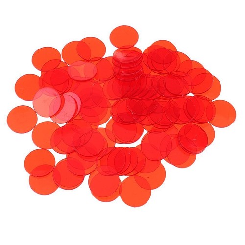 100 pieces transparent color - 100,