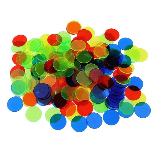 100 small plastic bingo