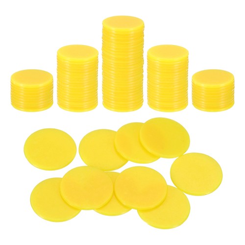 100pcs yellow inch poker - 100pcs,