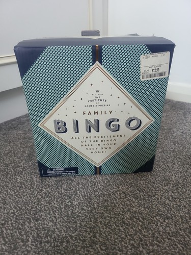 Bingo board game family fun - board,