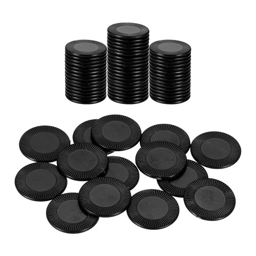 64pcs plastic poker - 0.9",