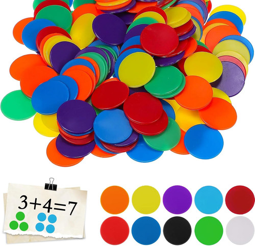 Coloured counters 100pcs - counters,