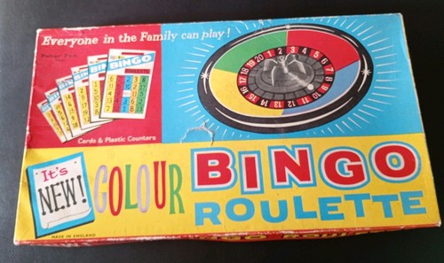 Vintage peter pan colour bingo - pan,