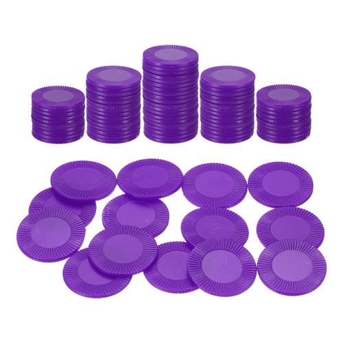 100pcs plastic poker chips - plastic,