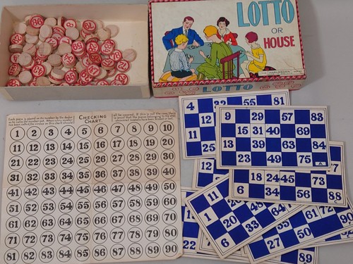 Vintage 1930s harlesden lotto - 1930s,