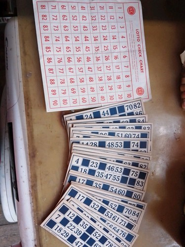 Vintage lotto game with - vintage, k&c