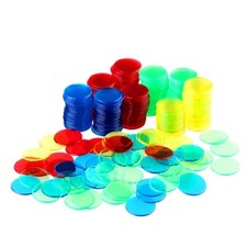 300Pcs Plastic Bingo Chip
