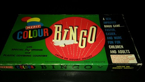 Merit colour bingo complete - colour,