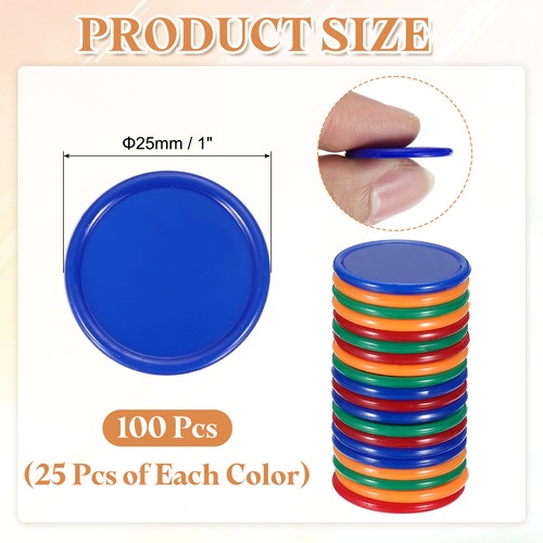 100pcs poker chips - 100pcs,
