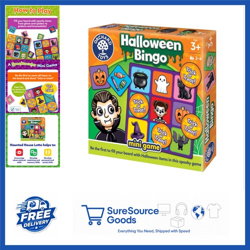 Spooky halloween bingo - halloween,