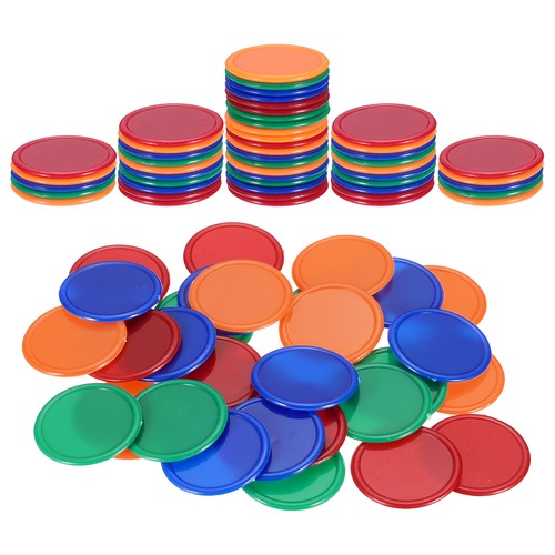 100pcs orange blue - 100pcs, orange/blue/green/red