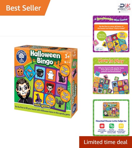 Spooky travel bingo - spooky,